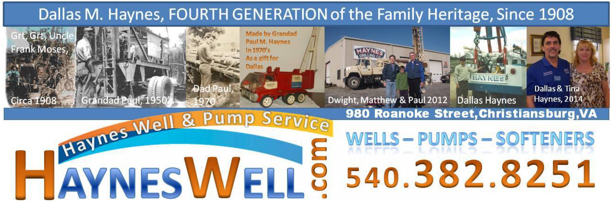 HAYNES WELL and PUMP SERVICE, Call 24/7 for Prompt, Reliable Service!